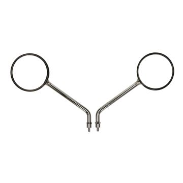 Set specchietti cromati Vespa LXV 50-125/GTV 125-250 2006-2008/GT 250 2006-2007 57340R originale