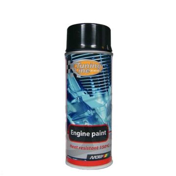 Vernice aerosol per blocco motore nera 400 ml Motip