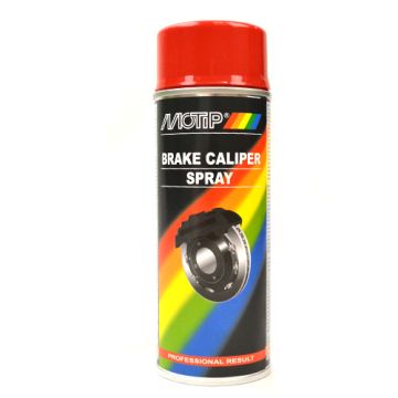 Vernice spray rossa per pinze freno 400ml Motip