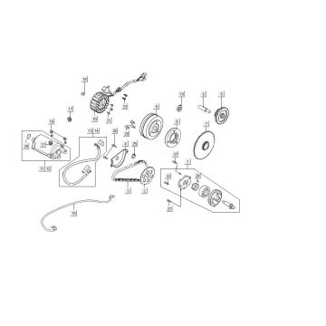 Motorino di avviamento Kymco MXU 300