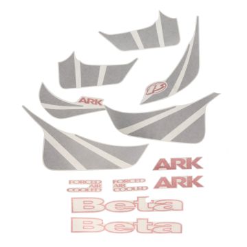 Set completo adesivi Beta Ark Ac Black '04->