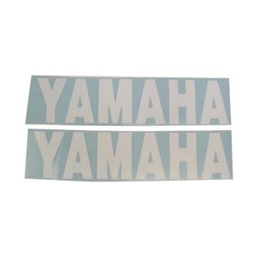 Set adesivi sotto lo spoiler Yamaha Aerox bianco in 2 pezzi