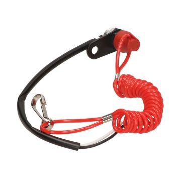 Interruttore di arresto a pulsante S-jack/kill montato universalmente sul telaio adatto per 2 tempi