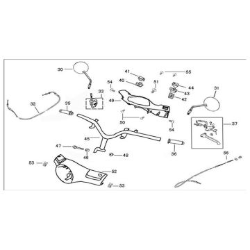 Volante - Copriserzo - Specchietti - Cavo acceleratore - Interruttori AGM VX50i