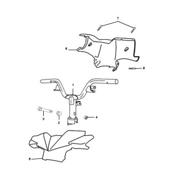 Volante Peugeot Ludix one a 2 tempi