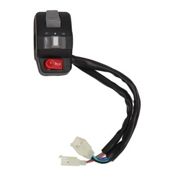 Interruttore di sterzo sinistro Kymco Agility completo di cablaggio Elec