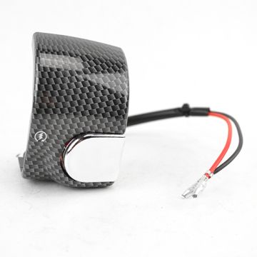 Interruttore sterzo destro in carbonio Yamaha Aerox/MBK Nitro 2002->