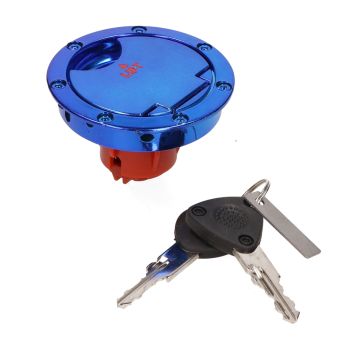 Tappo serbatoio blu Yamaha Aerox + lucchetto