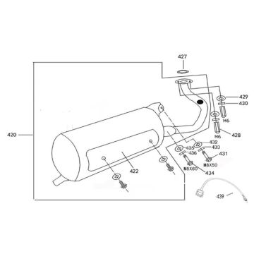 Scarico China Grande Retro Euro 4