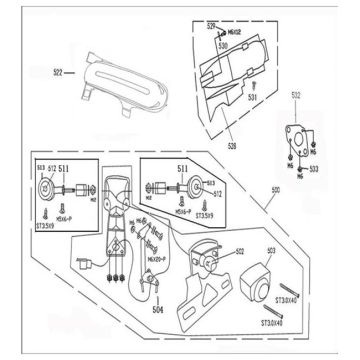 Luce posteriore - Indicatori posteriori China Grande Retro Euro 4