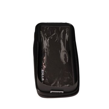 Porta smartphone impermeabile per fissaggio a specchio con vano di contenimento da 6,6 pollici
