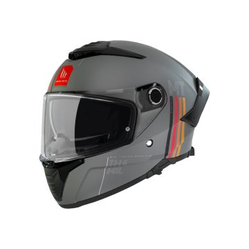 Casco completo MT Thunder 4 SV MIL grigio opaco