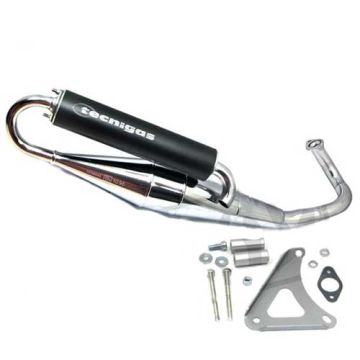 Marmitta cromato Piaggio 2 tempi CE Tecnigas Next-R