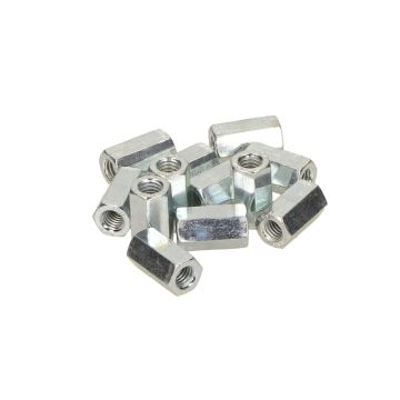 Dado di marmitta alto M6x18 12 pezzi