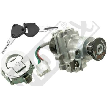 Set blocchetto di accensione completo di tappo serbatoio Kymco Movie 125/150 2001-2007