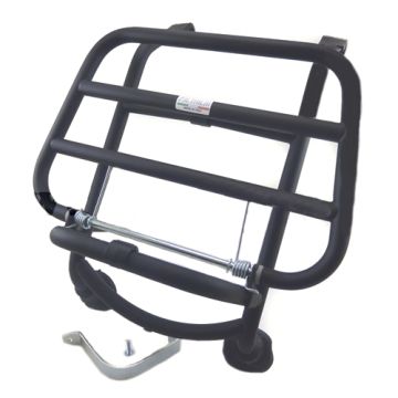 Portapacchi anteriore Vespa GTS nero opaco