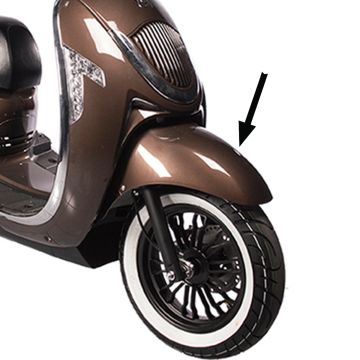 Parafango anteriore Agm Veterano marrone originale