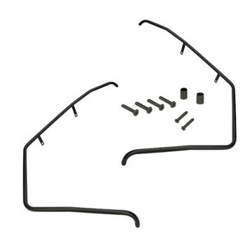 Paramotore e pedana anteriori Piaggio Zip nero opaco