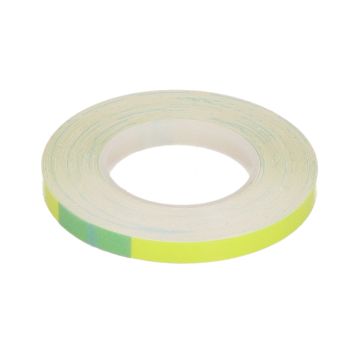Nastro riflettente per ruote 7mmx9m giallo neon