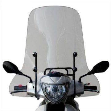 Parabrezza ad alta trasparenza Piaggio New Fly 50-125 2012-> Faco