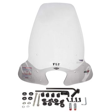 Parabrezza alto Piaggio Fly 50-125-150cc 2004-2011 altezza 72 cm Faco