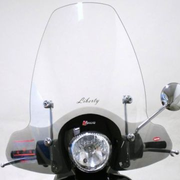 Parabrezza alto fumo/trasparente Piaggio Liberty 50-125-150-200 RST 2004-2015 Faco