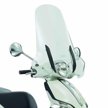 Parabrezza ad alta trasparenza Piaggio Liberty Iget 50-125-150 2016-> originale 1B002633