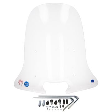 Parabrezza Piaggio New Fly 2012-> alto trasparente