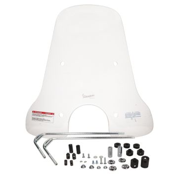 Parabrezza originale High-Piaggio Traveler-73cm Vespa GTS 125-250-300 <-2014/GT 125-200 L/GTL trasparente 654451