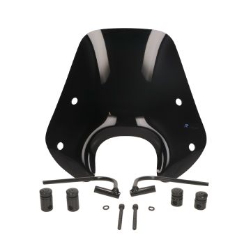 Parabrezza nero lucido Piaggio Zip 2/4 tempi 2000->