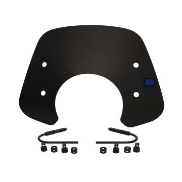 Parabrezza basso nero opaco Vespa GTS 125-300 2019-maggio 2022
