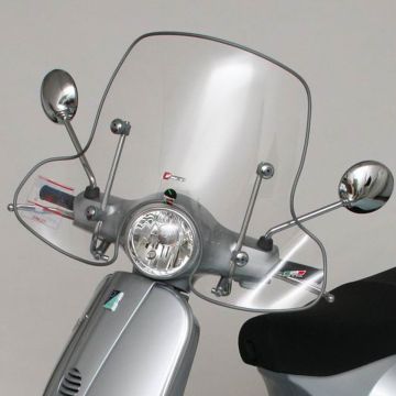 Parabrezza medio trasparente Vespa LX 50-125-150 2005-2013 Faco