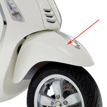 Parafango anteriore Vespa Primavera bianco fusion 544 originale 1b000947000br