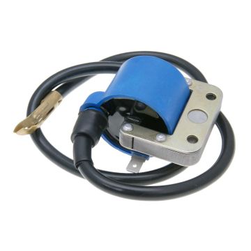 Bobina di accensione 101 OCTANE 6V per Piaggio Ape, Bravo, Boss, Ciao, Grillo, Vespa N, PX, Sprint blu