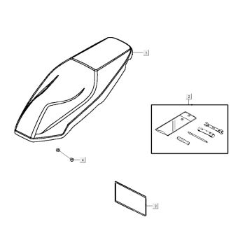 Sella Kymco Agility CITY 16 125