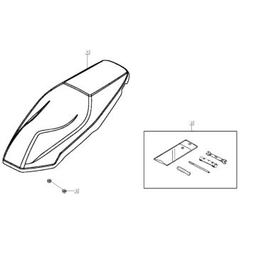 Sella Kymco Agility City 16 200i