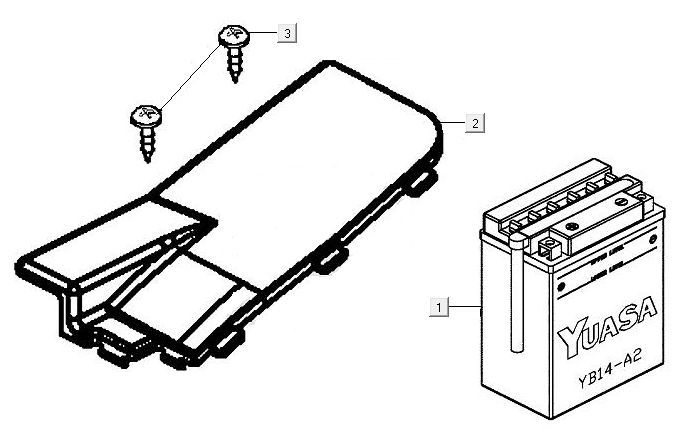 Batteria Kymco MXU 400