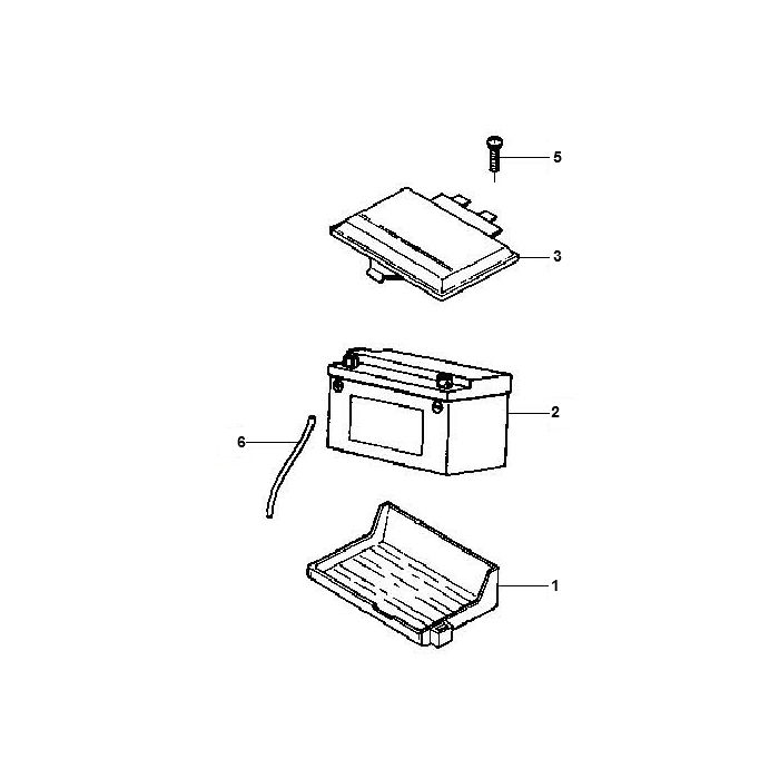Batteria Gilera Runner 50 2 tempi 191998-2005