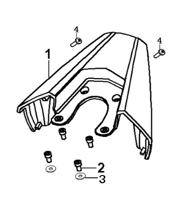 Portapacchi posteriore generico Xor 50 2 tempi blu 2006 25 km/h