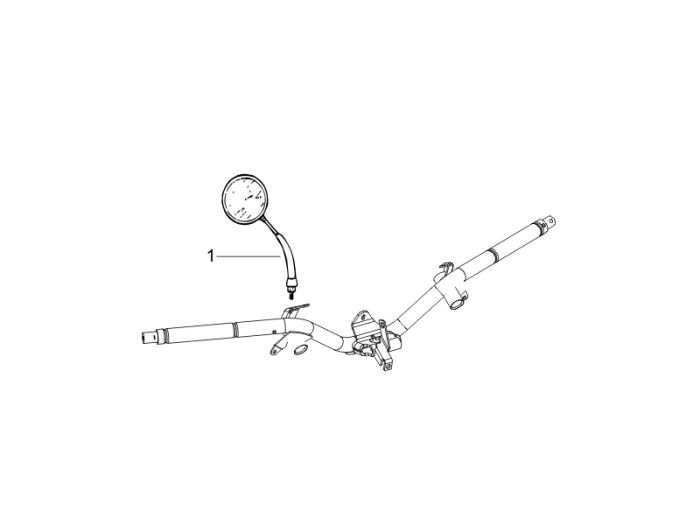 Specchietti Piaggio Liberty 4 tempi