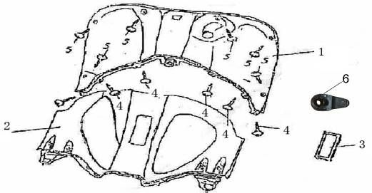 Paragambe blu AGM GT