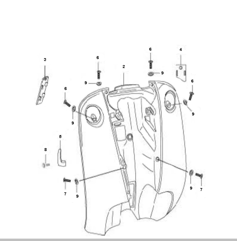 Paragambe Rover Fun 4 tempi