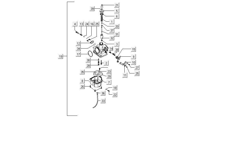 Carburatore Kymco MXU 150