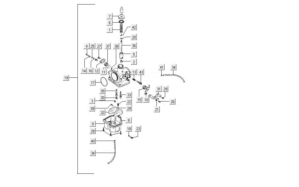 Carburatore Kymco MXU 300