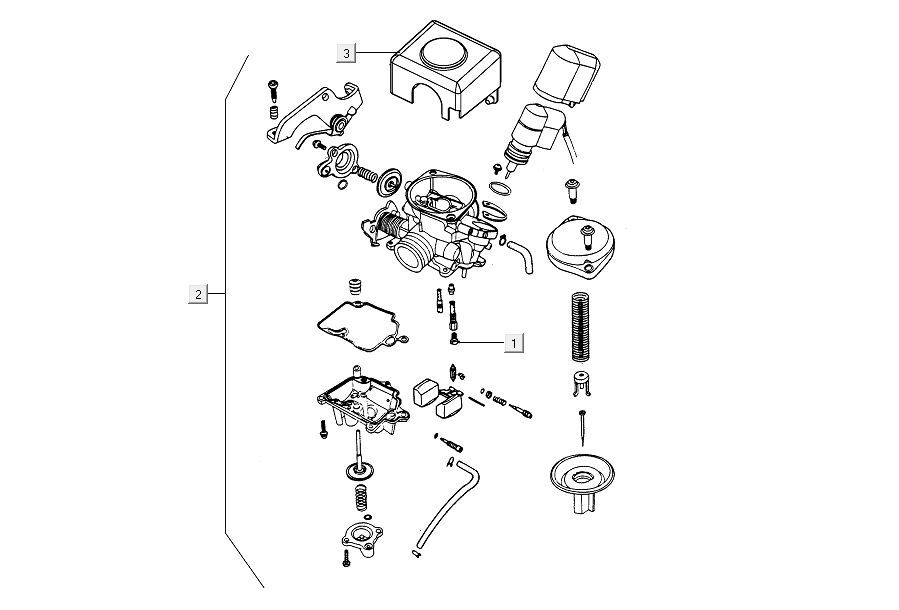 Carburatore Kymco Agility FR 12