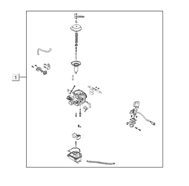 Carburatore Kymco People One 125i