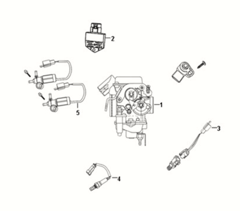 Carburatore Sym Fiddle III 50 E3