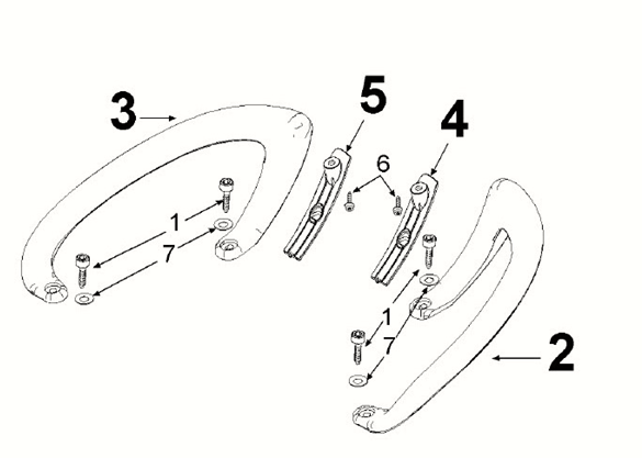 Portapacchi posteriore Peugeot Django 4 tempi Euro 5