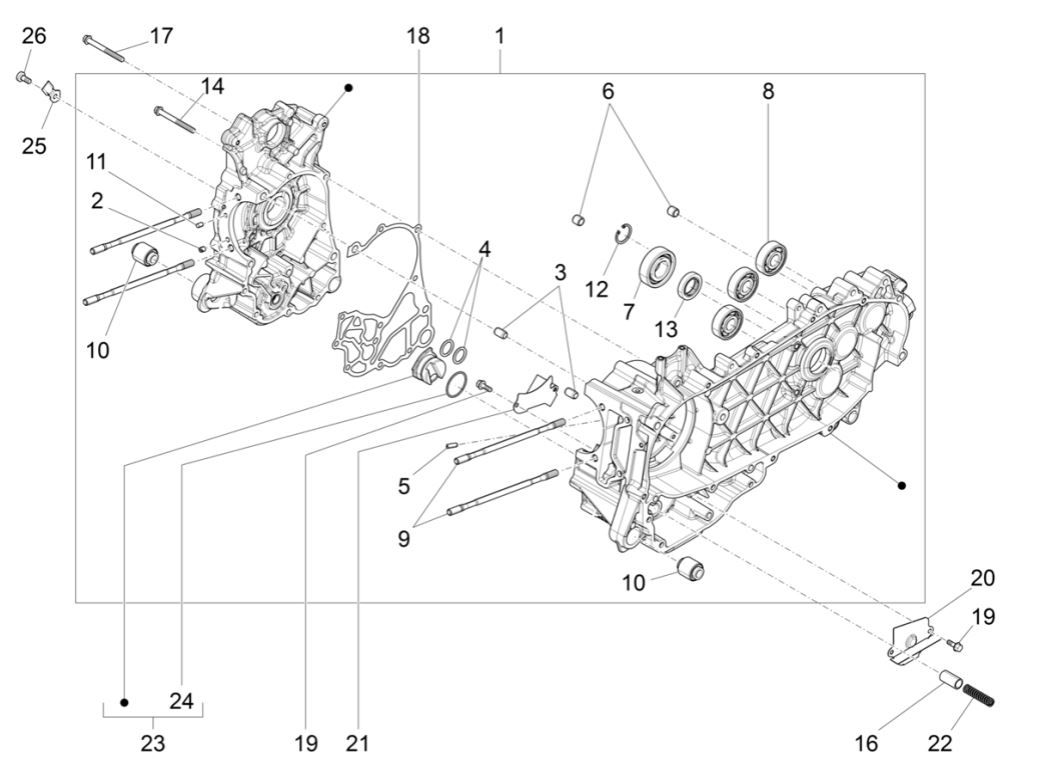 Carter Piaggio Liberty 125 IGET 3V ABS Euro 5