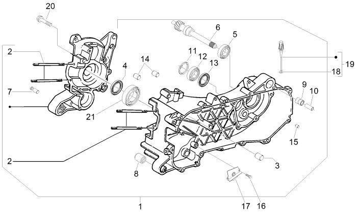 Carter Piaggio New Fly 4 tempi 4V